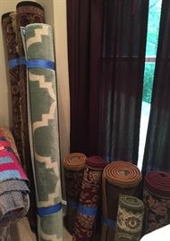 Area Rugs and Runners in a variety of sizes, made in Egypt and Turkey