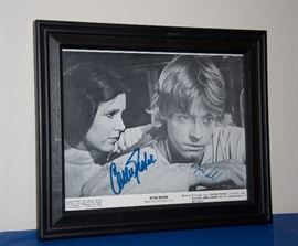 Carrie Fisher and Mark Hamill in first Star Wars