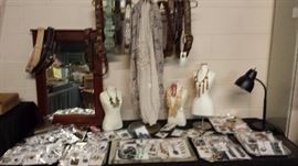 Much, much costume jewelry