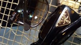 Upscale items!! Prada and Ray Ban sunglasses
