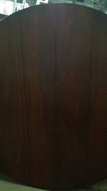 Handmade walnut round table top only-from Wyeth mansion