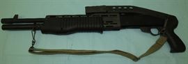 Franchi SPAS-12 12 gauge Shotgun, This one shoots semi auto or pump with fold out stock.