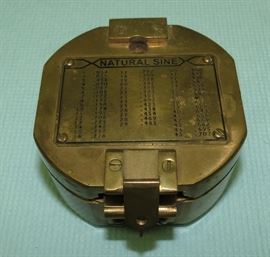 Natural Sine Brass Compass