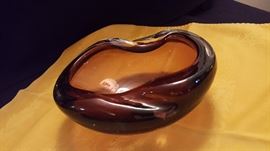 Amethyst Ashtry ~ Very Clean can be used as a trinket dish.