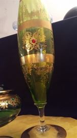 Emerald Tall Vase