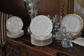 Gorgeous Old Abby Limoges, Theodore Haviland, Haviland and Co Limoges Dessert plates 