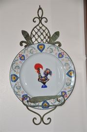 Set of 10 charger plates by Block, Daybreak. 