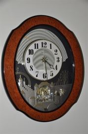 Small World "Rhythm" Motion Wall Clock