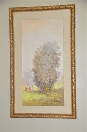 Original Oil Painting " Landscape" by Pecoraro