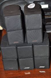 5 Mini Bose Surround-Sound Speakers