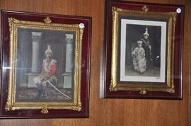 Antique Photographs in Shadow-Box Frames