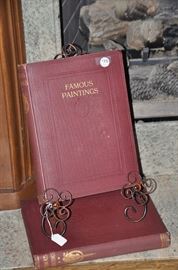 Antique "Famous Paintings" Bound Books