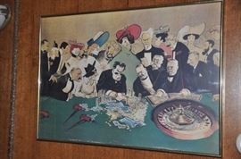 "Break the Bank at Monte Carlo" Print