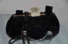 One of the several vintage purses available