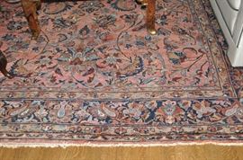 Heriz Persian antique 12' 1" x 9' 4" - Hand Made 100% wool rug circa 1920
