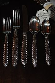 Breathtaking Ralph Lauren Basketweave Flatware