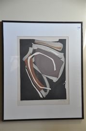 Mid Century Abstract signed