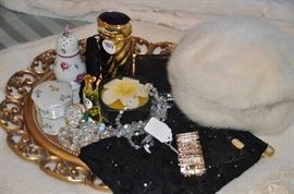 Vintage boudoir accessories 