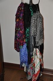 As always, we have a wonderful selection of silk, wool and cashmere scarves