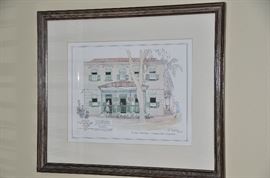 "The Old Ladies Home" by Jill Walker, signed and numbered 432/500.
