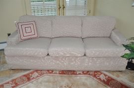 Light Taupe Sealy Sleeper Sofa 