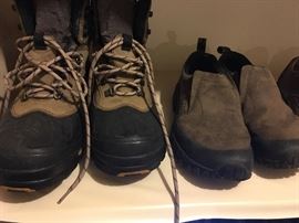 Men's Keen & Columbia hiking boots