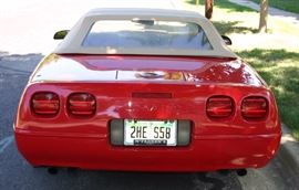 1991 Corvette Convertible, 54,000 Miles, 350V8, Auto Trans