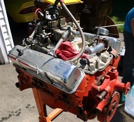 Overhauled 1973 Corvette 350 Engine,  w/ 400 Miles. 