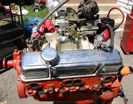 Overhauled 1973 Corvette 350 Engine,  w/ 400 Miles. 