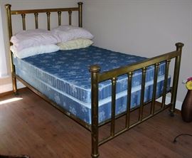 Antique Brass Double Bed