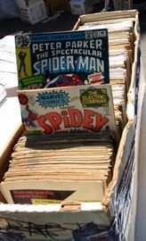'70s & '80s Comics (Spider-man, Superman, & Batman)