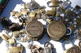 Antique Pad Locks