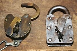 Antique Pad Locks