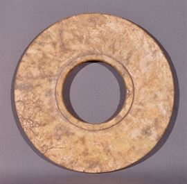 Thai marble collared disk