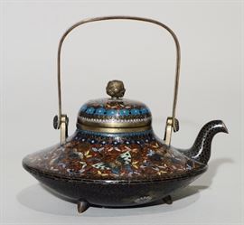 Japanese cloisonne small ewer