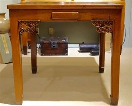 Chinese mahjong table, 19th century