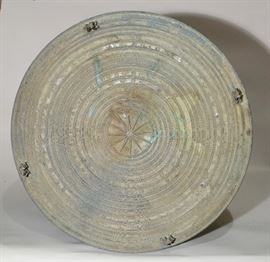 Tympanum on Laotian rain drum 19th century