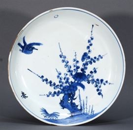 Chinese late Ming dish for the Japanese market
