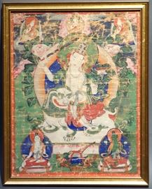 Tibetan thanka, 19th century