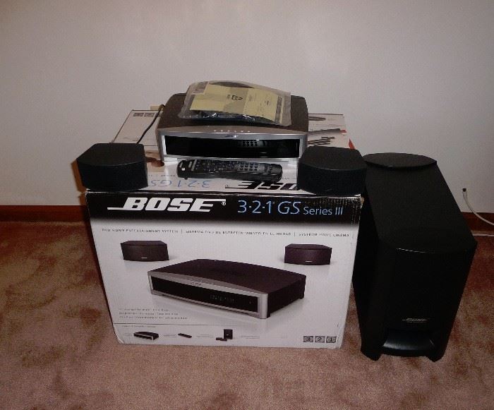 Bose 3-2-1 GS Series III Home Theater Entertainment System 