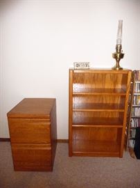 oak file cabinets / Shelving 