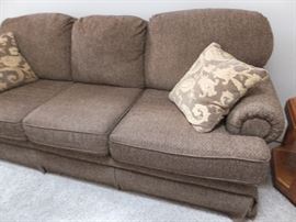 Close up of sofa