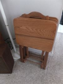 set TV trays