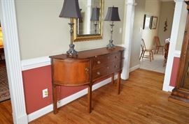 Hekman Inlaid Mahogany Buffet/Server