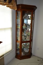 Corner Curio Cabinet