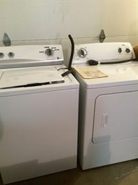 Kenmore washer & dryer