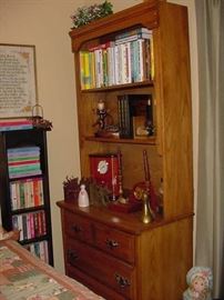 Bookcase, Books &  Decorative Items