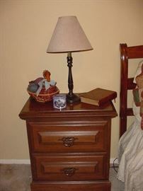 Night Stand, Lamp etc.