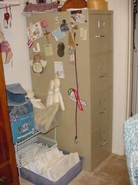 Filing Cabinet & Craft Supplies