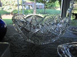 American Brilliant 9" bowl